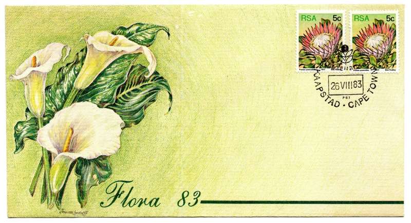 1983 RSA Flora 83 Commemorative Cover