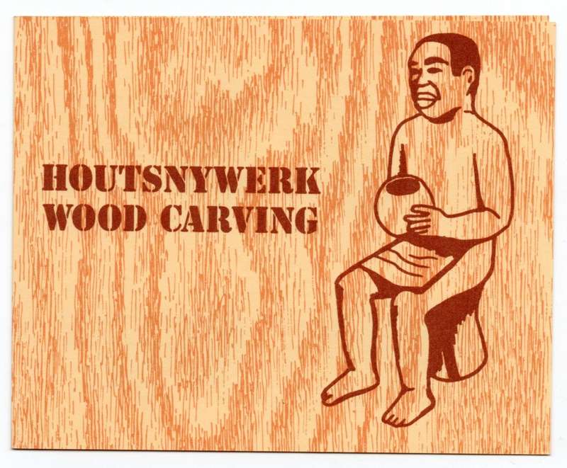 1980 Venda Wood Carving Collectors Sheet 1.2a