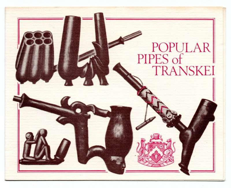 1978 Transkei Pipes of Transkei Collectors Sheet 1.8a