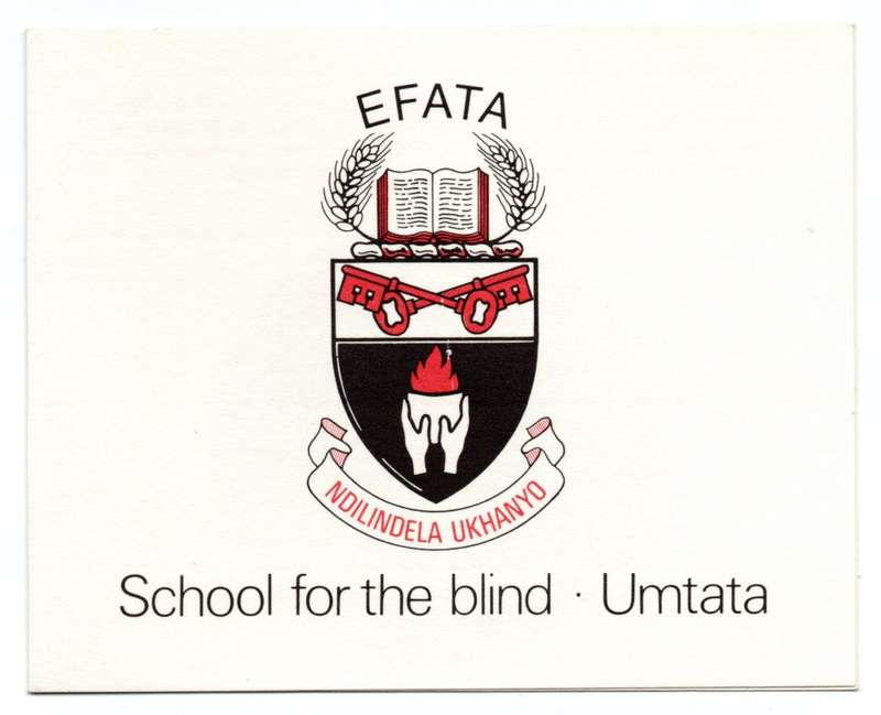 1977 Transkei Treatment of the Blind Collectors Sheet 1.7a