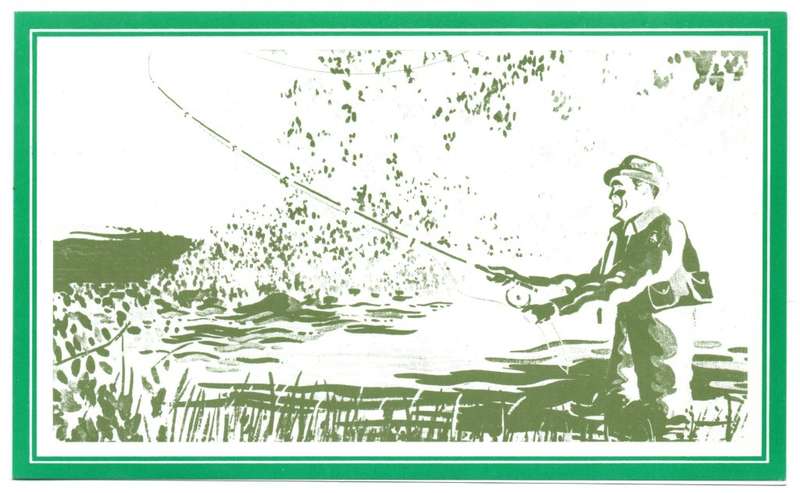 1980 Transkei Fishing-Flies Collectors Sheet 1.16a Starting Zug bug