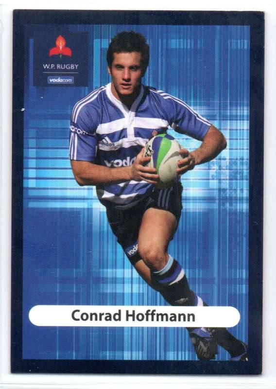 Big Ball Rugby Trading Cards 2009 Currie Cup WP - Conrad Hoffmann