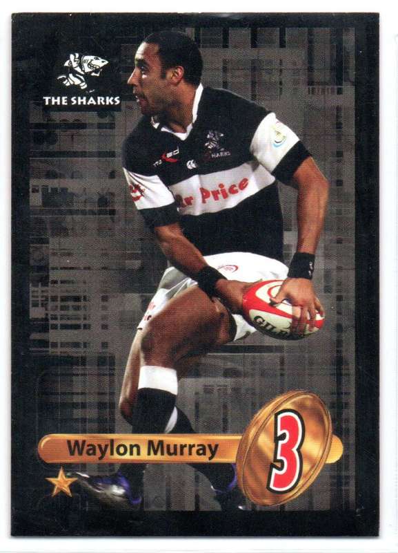 Big Ball Rugby Trading Cards 2009 Currie Cup The Sharks - Waylon Murray