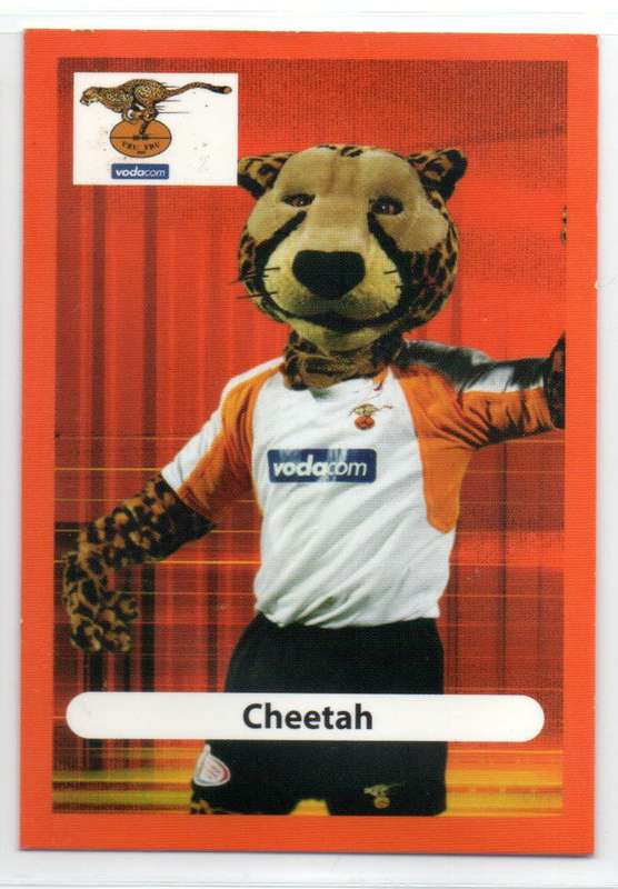 Big Ball Rugby Trading Cards 2009 Currie Cup Cheetahs - Cheetah