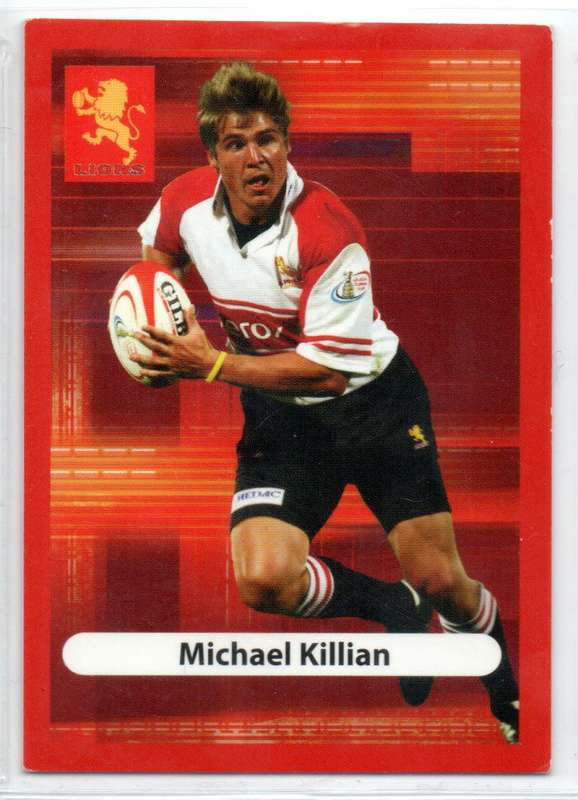 Big Ball Rugby Trading Cards 2009 Currie Cup Lions - Michael Killian