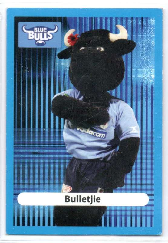 Big Ball Rugby Trading Cards 2009 Currie Cup Blue Bulls - Bulletjie