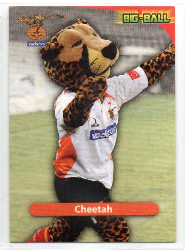Big Ball Rugby Trading Cards 2010 Currie Cup Cheetas - Cheetah