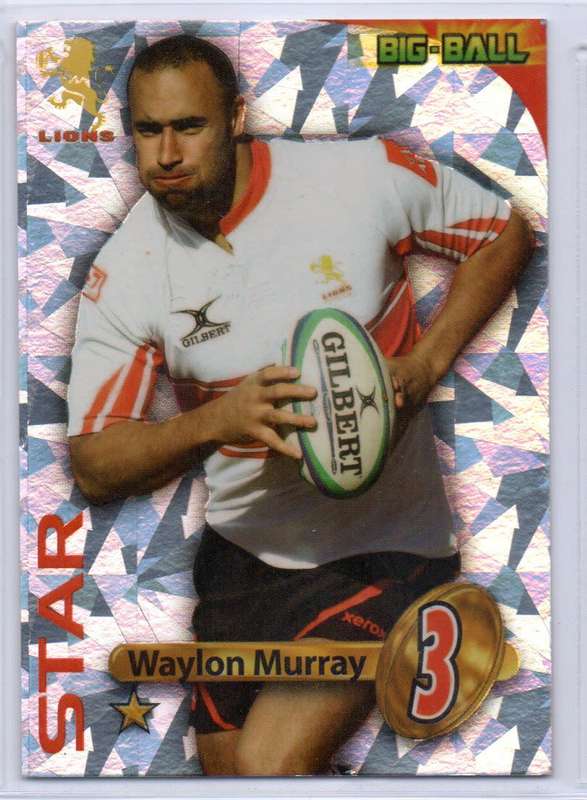 Big Ball Rugby Trading Cards 2010 Currie Cup Lions - Waylon Murray