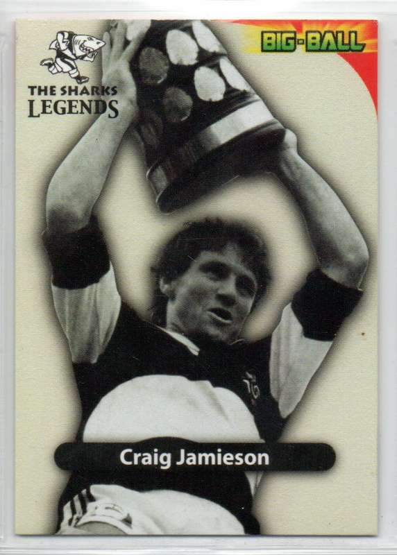 Big Ball Rugby Trading Cards 2010 Currie Cup The Sharks - Craig Jamieson