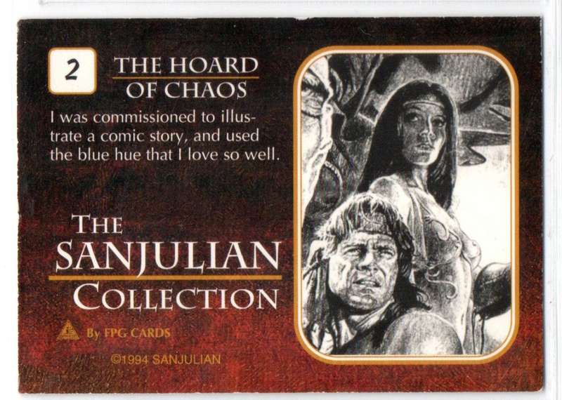 FPG Cards 1994 The Sanjulian Collection - 2 The Hoard of Chaos