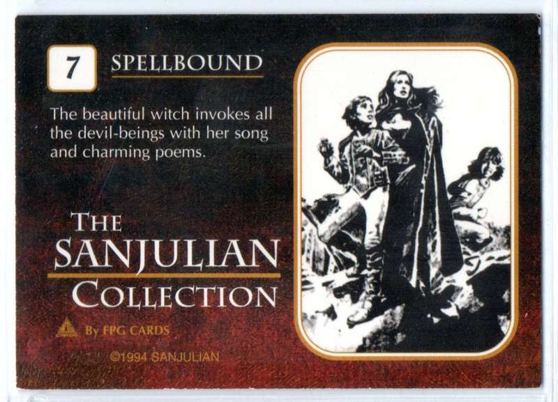 FPG Cards 1994 The Sanjulian Collection - 7 Spellbound