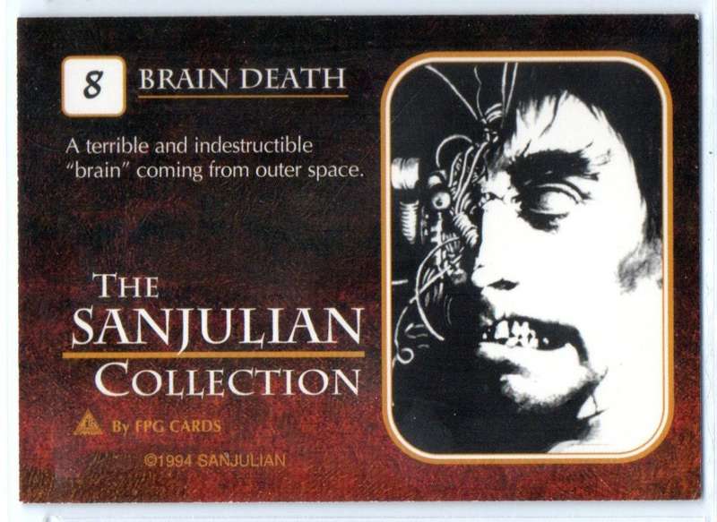 FPG Cards 1994 The Sanjulian Collection - 8 Brain Death