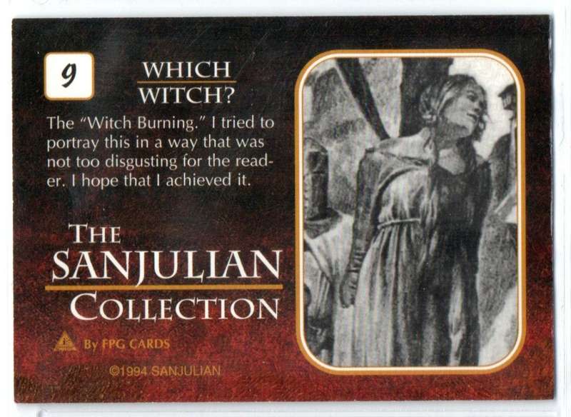 FPG Cards 1994 The Sanjulian Collection - 9 Which Witch?