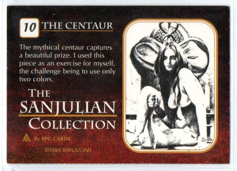 FPG Cards 1994 The Sanjulian Collection - 10 The Centaur