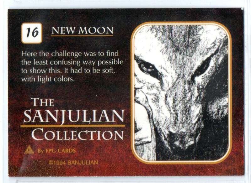 FPG Cards 1994 The Sanjulian Collection - 16 New Moon