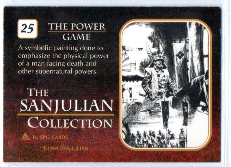 FPG Cards 1994 The Sanjulian Collection - 25 The Power Game