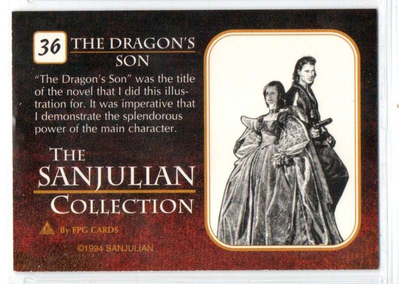 FPG Cards 1994 The Sanjulian Collection - 36 The Dragon`s Son