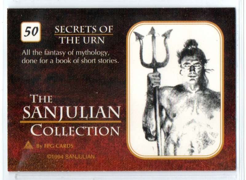 FPG Cards 1994 The Sanjulian Collection - 50 Secrets Of The Urn