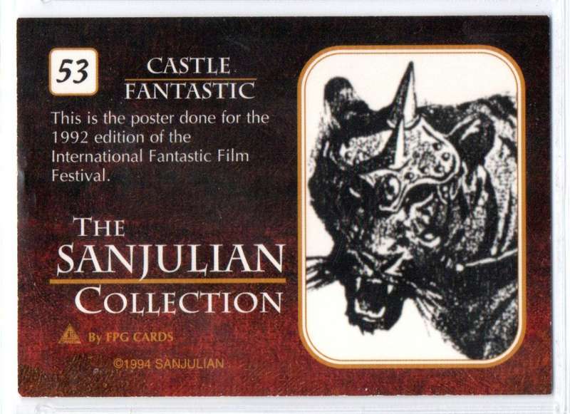 FPG Cards 1994 The Sanjulian Collection - 53 Castle Fantastic
