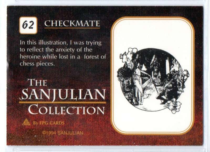 FPG Cards 1994 The Sanjulian Collection - 62 Checkmate