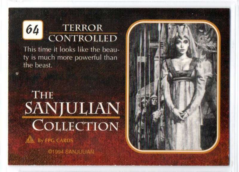FPG Cards 1994 The Sanjulian Collection - 64 Terror Controlled