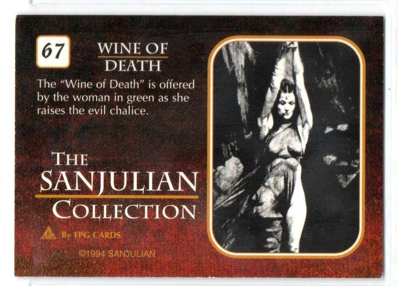 FPG Cards 1994 The Sanjulian Collection - 67 Wine Of Death