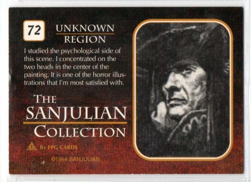 FPG Cards 1994 The Sanjulian Collection - 72 Unknown Region