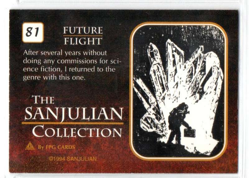 FPG Cards 1994 The Sanjulian Collection - 81 Future Flight