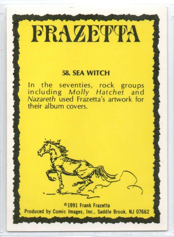 Comic Images 1991 Frank Frazetta - 58 Sea Witch