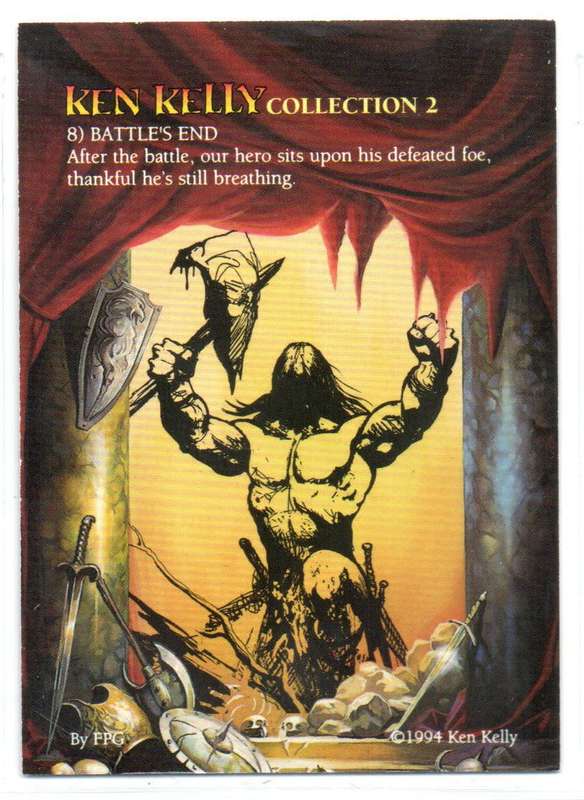 FPG Cards 1994 Ken Kelly Collection 2 - 8 Battle`s End