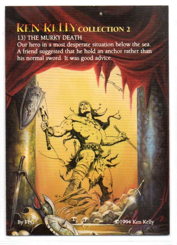 FPG Cards 1994 Ken Kelly Collection 2 - 13 The Murky Death