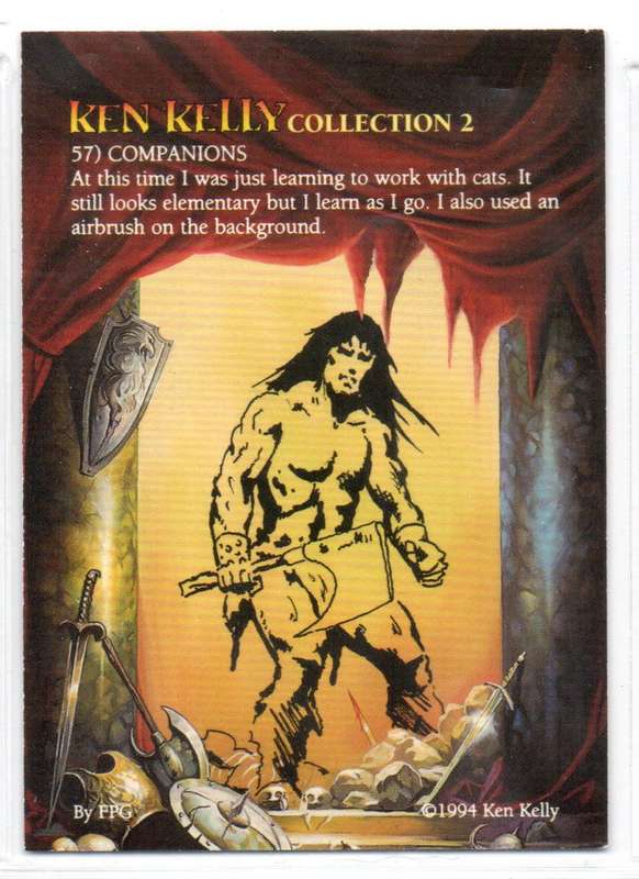 FPG Cards 1994 Ken Kelly Collection 2 - 57 Companions