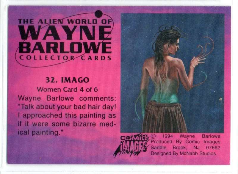Comic Images 1994 The Alien World of Wayne Barlowe - 32 Imago
