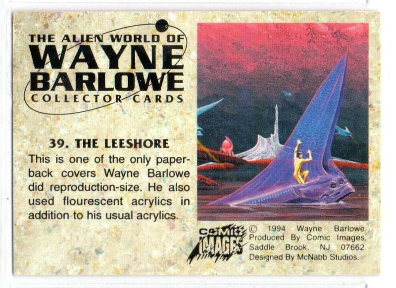 Comic Images 1994 The Alien World of Wayne Barlowe - 39 The Leeshore