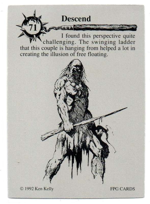 FPG Cards 1992 Ken Kelly - 71 Descend