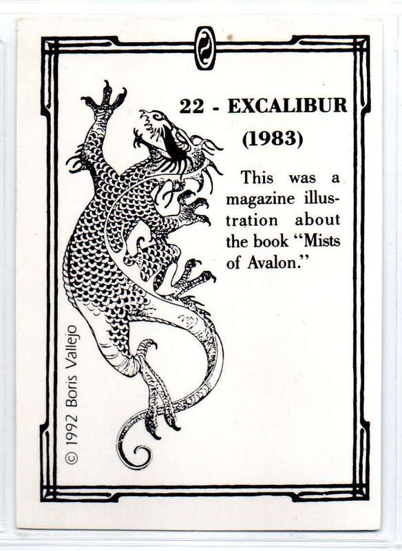 Borris Vallejo 1992 - 22 Excalibur (1983)