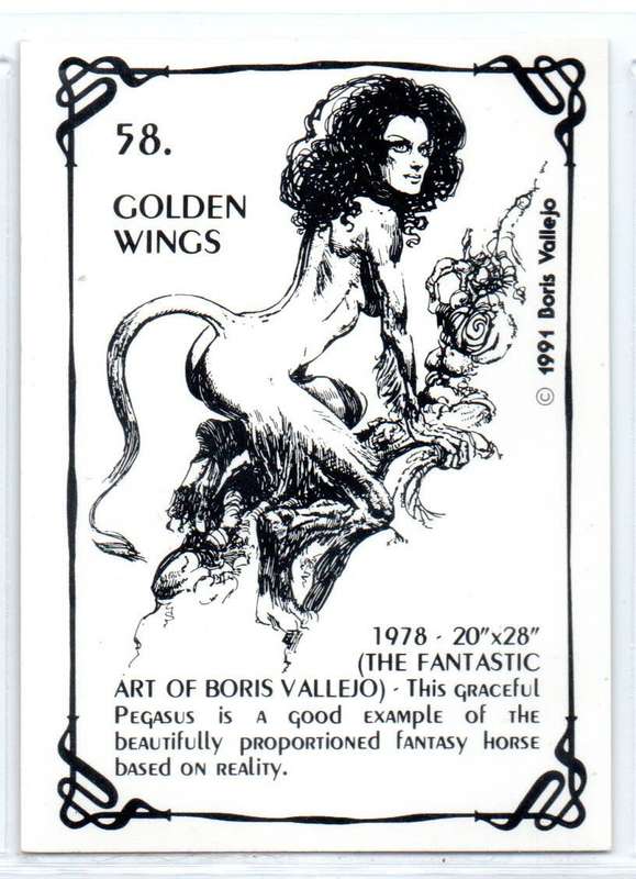 Borris Vallejo 1992 - 58 Golden Wings