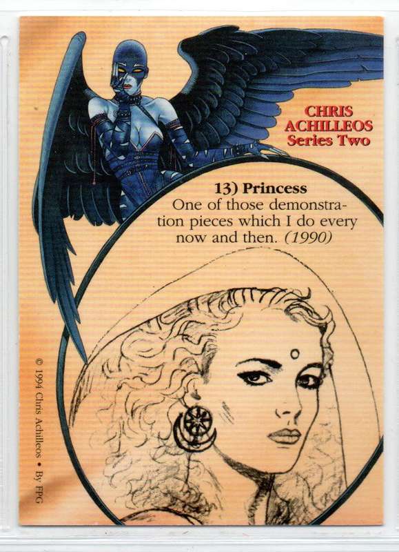 FPG Cards 1994 Chris Achilleos Series Two - 13 Princess