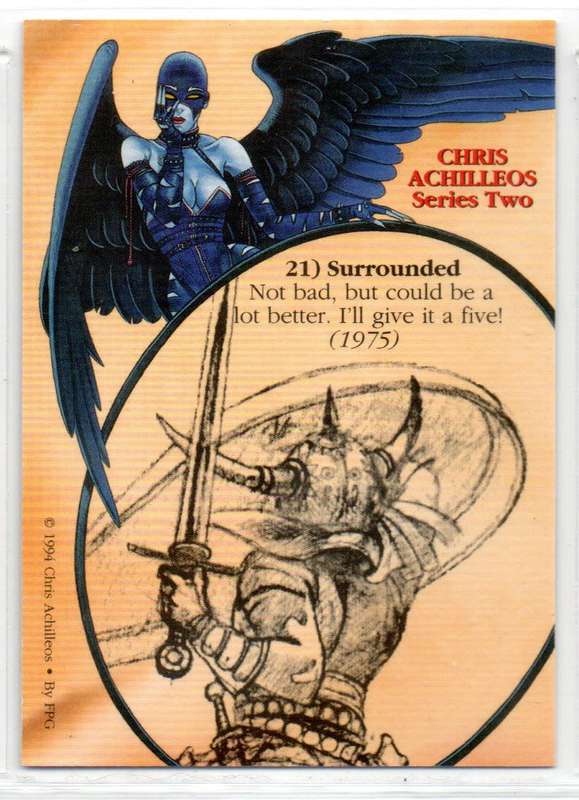 FPG Cards 1994 Chris Achilleos Series Two - 21 Surrounded
