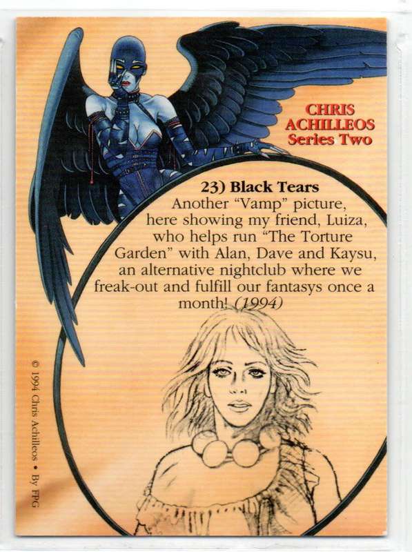 FPG Cards 1994 Chris Achilleos Series Two - 23 Black Tears
