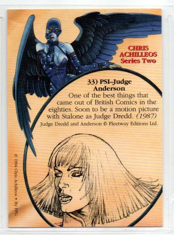 FPG Cards 1994 Chris Achilleos Series Two - 33 PSI-Judge Anderson