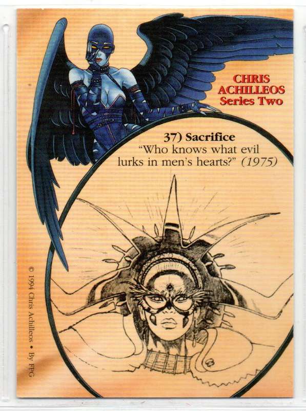 FPG Cards 1994 Chris Achilleos Series Two - 37 Sacrifice