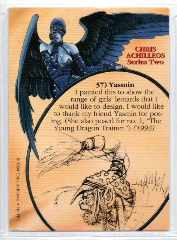 FPG Cards 1994 Chris Achilleos Series Two - 57 Yasmin