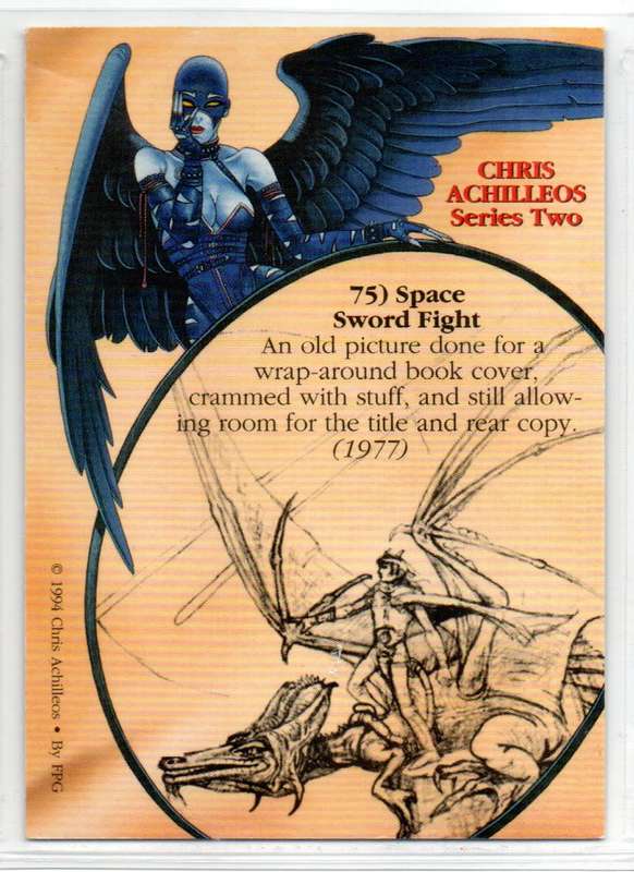 FPG Cards 1994 Chris Achilleos Series Two - 75 Space Sword Fight