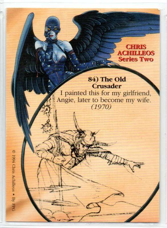 FPG Cards 1994 Chris Achilleos Series Two - 84 The Old Crusader