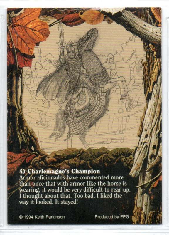 FPG 1994 Keith Parkinson - 4 Charlemagne`s Champion