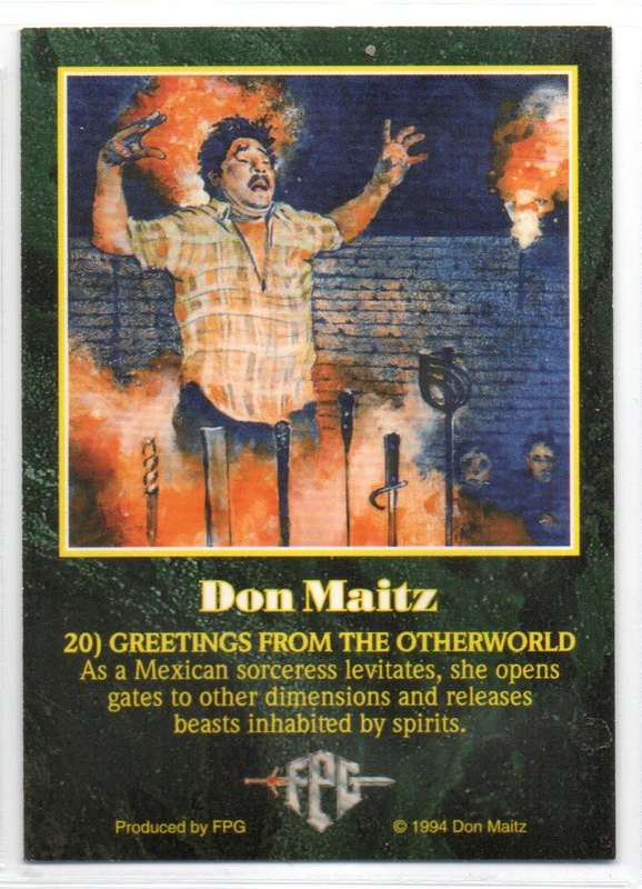 FPG 1994 Don Maitz - 20 Greetings From The Otherworld