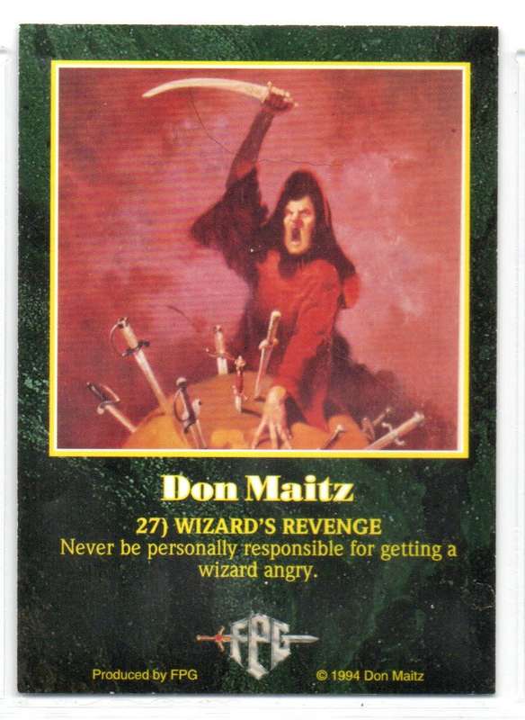 FPG 1994 Don Maitz - 27 Wizard`s Revenge