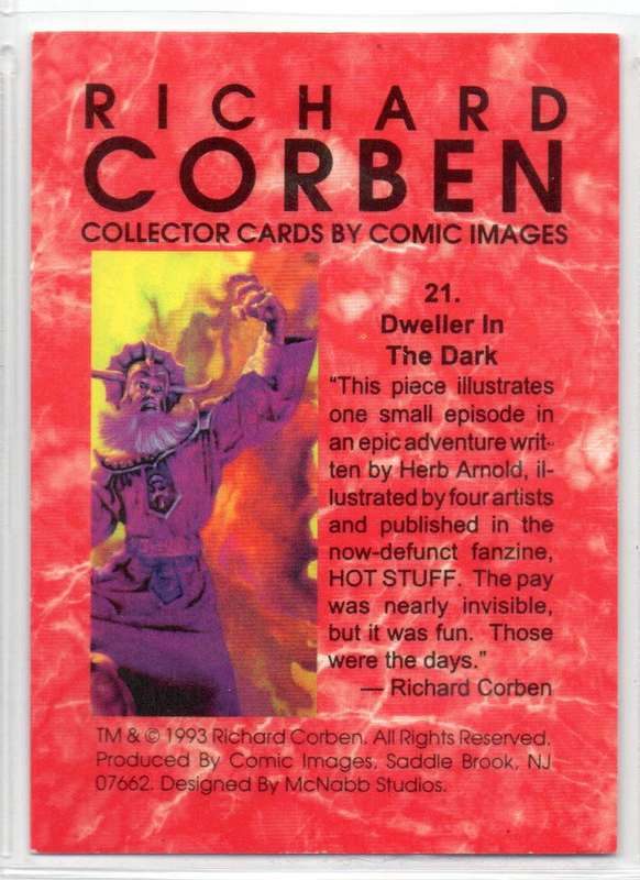 Comic Images 1993 Richard Corben - 21 Dweller in the Dark