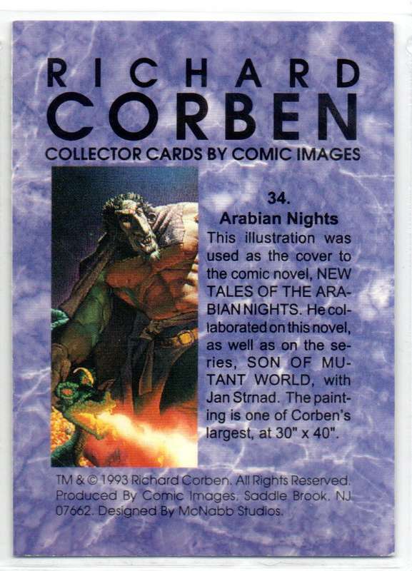 Comic Images 1993 Richard Corben - 34 Arabian Nights